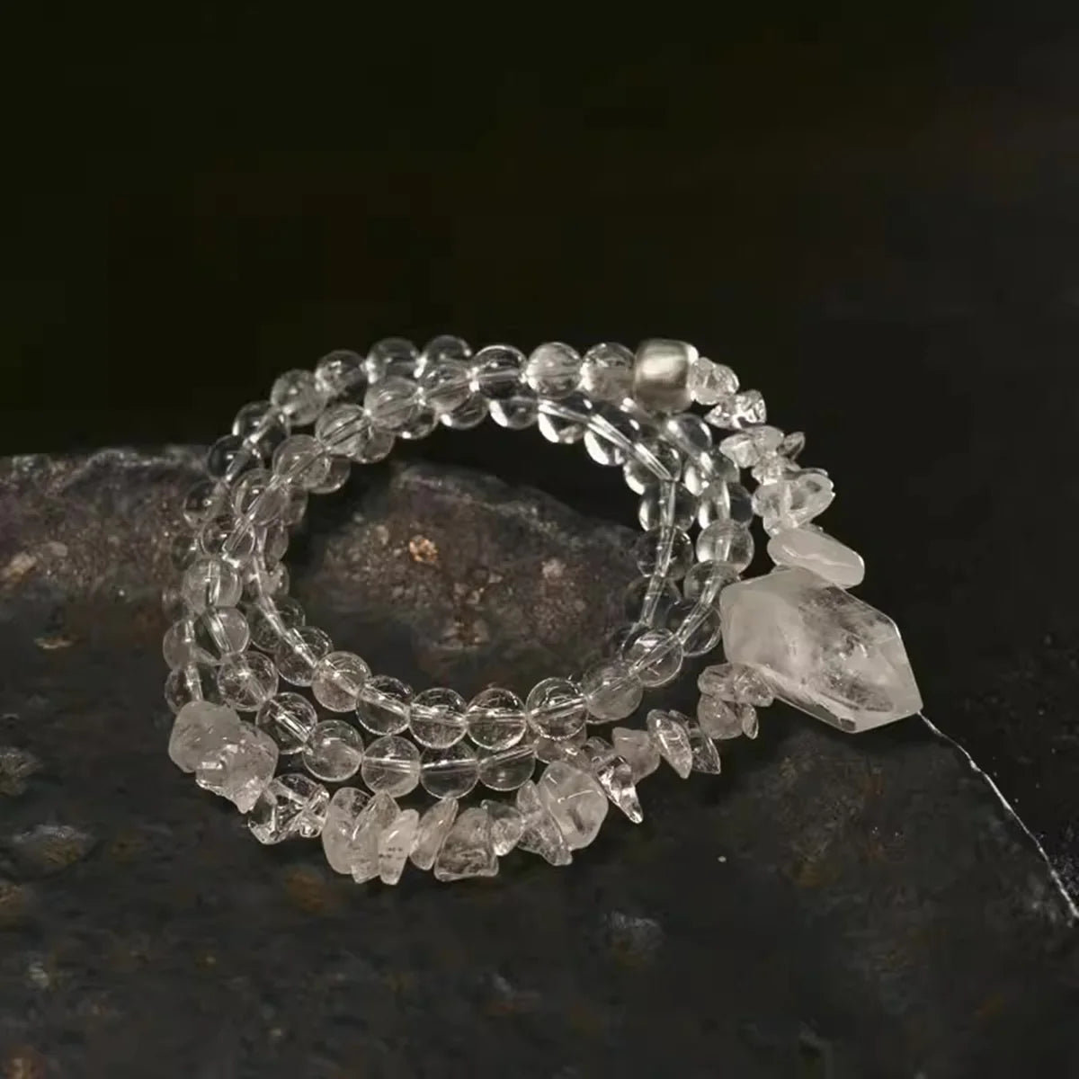 Healing Energy Clear Quartz Braceletling Energy Clear Quartz Bracelet