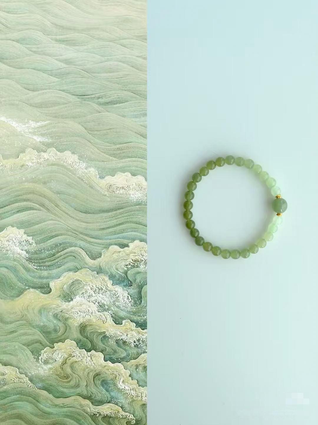 Customized Chinese jade Bracelet