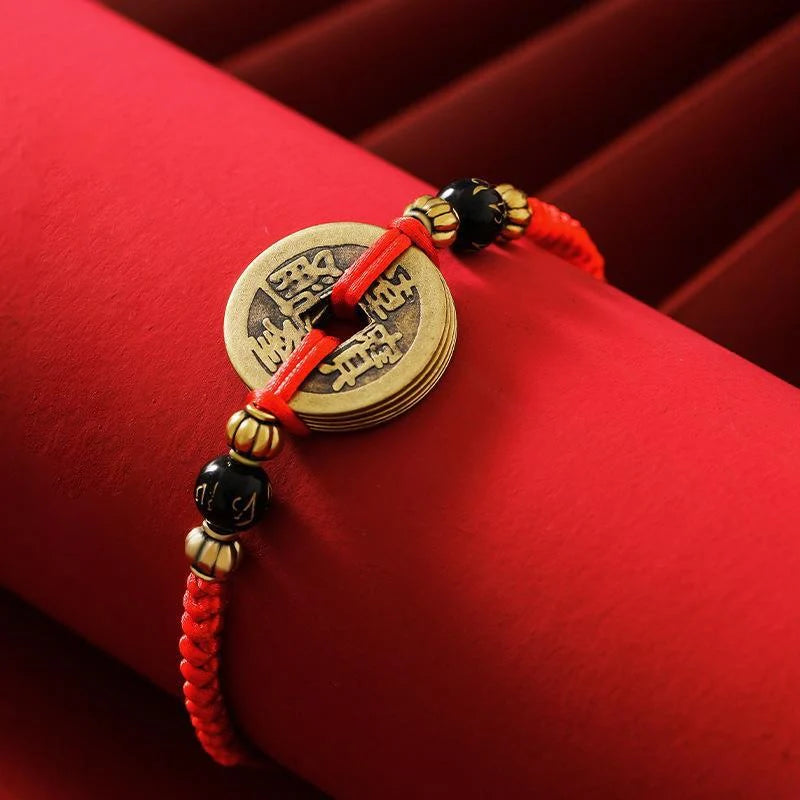 Chinese Lucky Coins Bracelet