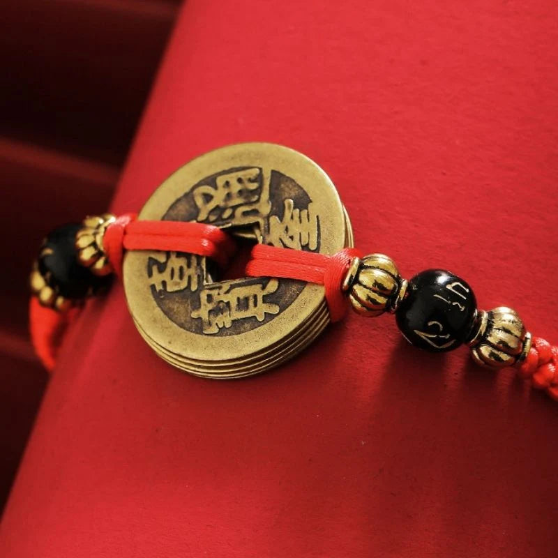 Chinese Lucky Coins Bracelet