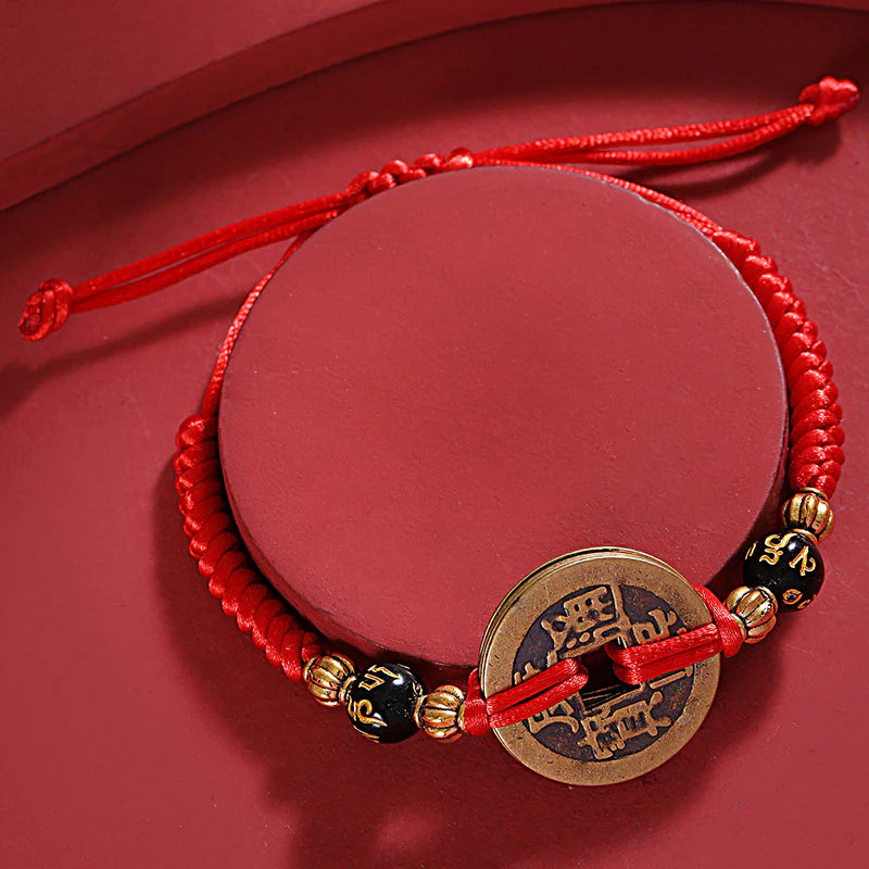 Chinese Lucky Coins Bracelet